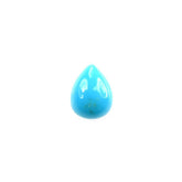 SLEEPING BEAUTY TURQUOISE PLAIN PEAR CAB (AA/CLEAN) 4 X 3 MM 0.13 Cts.