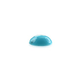 SLEEPING BEAUTY TURQUOISE PLAIN OVAL CAB (BLUE GREEN/AA) 4 X 3 MM 0.13 Cts.