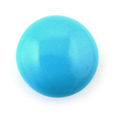 SLEEPING BEAUTY TURQUOISE LENTIL ROUND 11.50MM 4.55 Cts.