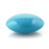 SLEEPING BEAUTY TURQUOISE LENTIL ROUND 11.50MM 4.55 Cts.