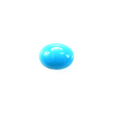 SLEEPING BEAUTY TURQUOISE PLAIN OVAL CAB (AAA) 4 X 3 MM 0.18 Cts.
