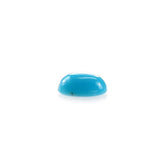 SLEEPING BEAUTY TURQUOISE PLAIN OVAL CAB (AAA) 4 X 3 MM 0.18 Cts.