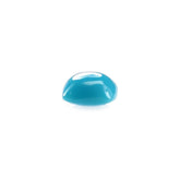 SLEEPING BEAUTY TURQUOISE PLAIN LENTIL CUSHION (BLUE GREEN/AAA/CLEAN) 4 X 4 MM 0.29 Cts.