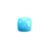 SLEEPING BEAUTY TURQUOISE PLAIN LENTIL CUSHION (AA/CLEAN) 4 X 4 MM 0.29 Cts.