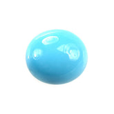 SLEEPING BEAUTY TURQUOISE PLAIN OVAL CAB (AA/SI) 9 X 8 MM 2.12 Cts.