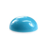 SLEEPING BEAUTY TURQUOISE PLAIN OVAL CAB (AAA/SI) 9 X 8 MM 2.05 Cts.