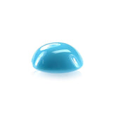 SLEEPING BEAUTY TURQUOISE PLAIN LENTIL CUSHION (A/CLEAN) 7 X 7 MM 1.15 Cts.