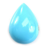 SLEEPING BEAUTY TURQUOISE PLAIN PEAR CAB (A/SI) 18 X 13 MM 7.20 Cts.