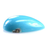 SLEEPING BEAUTY TURQUOISE PLAIN PEAR CAB (A/SI) 18 X 13 MM 7.20 Cts.