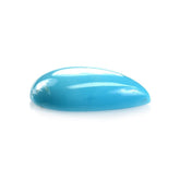 SLEEPING BEAUTY TURQUOISE PLAIN PEAR CAB (A/SI) 14 X 11 MM 3.35 Cts.