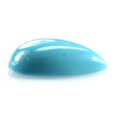 SLEEPING BEAUTY TURQUOISE PLAIN PEAR CAB (A/SI) 17.50 X 11.50 MM 6.03 Cts.