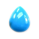 SLEEPING BEAUTY TURQUOISE PLAIN PEAR CAB (SUPER/SI) 12.50 X 10 MM 3.42 Cts.
