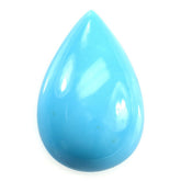 SLEEPING BEAUTY TURQUOISE PLAIN PEAR CAB (AA/SI) 18.50 X 12.50 MM 7.70 Cts.
