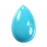 SLEEPING BEAUTY TURQUOISE PLAIN PEAR CAB (A/SI) 15.50 X 10 MM 4.39 Cts.