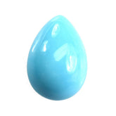 SLEEPING BEAUTY TURQUOISE PLAIN PEAR CAB (A/SI) 16 X 11 MM 5.20 Cts.
