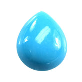 SLEEPING BEAUTY TURQUOISE PLAIN PEAR CAB (AA/SI) 12 X 10 MM 2.98 Cts.