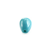 SLEEPING BEAUTY TURQUOISE PLAIN DROPS (BLUE GREEN/AAA) (HALF DRILL-0.80MM) 7X5MM 1.20 Cts.