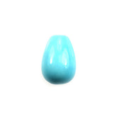 SLEEPING BEAUTY TURQUOISE PLAIN DROPS (BLUE GREEN/AA) (HALF DRILL-0.80MM) 7X5MM 1.11 Cts.