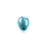SLEEPING BEAUTY TURQUOISE PLAIN DROPS (BLUE GREEN/AA) (HALF DRILL-0.80MM) 7X5MM 1.11 Cts.