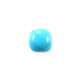SLEEPING BEAUTY TURQUOISE PLAIN CUSHION CAB (AA) 4X4MM 0.26 Cts.