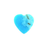 SLEEPING BEAUTY TURQUOISE PLAIN HEART CAB (BLUE GREEN/SPECIAL) 7X7MM 1.20 Cts.