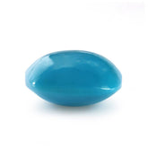 SLEEPING BEAUTY TURQUOISE LENTIL CUSHION (SI) (BLUE) 11MM 4.62 Cts.