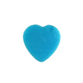 SLEEPING BEAUTY TURQUOISE PLAIN HEART CAB 7MM 1.08 Cts.