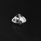 WHITE AQUAMARINE CUT ROUND 4.00MM 0.22 Cts.