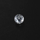 WHITE AQUAMARINE CUT ROUND 2.00MM 0.03 Cts.