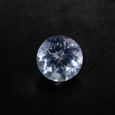 WHITE AQUAMARINE CUT ROUND (C) 6MM 0.75 Cts.
