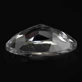 WHITE AQUAMARINE CUT OVAL 14X10MM 5.04 Cts.