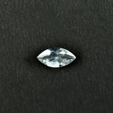 WHITE BERYL CUT MARQUISE (OFF WHITE)(SI) 8.00X4.00 MM 0.36 Cts.