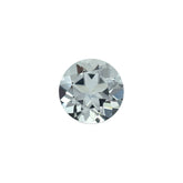 WHITE BERYL CUT ROUND (OFF WHITE) 6.00X6.00 MM 0.80 Cts.