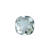 WHITE BERYL CUT CUSHION (OFF WHITE) 5.00X5.00 MM 0.55 Cts.