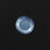 WHITE MOONSTONE TABLE CUT ROUND CAB 6.25MM 0.50 Cts.