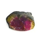 WATERMELON TOURMALINE SLICE 15X10MM 3.94 Cts.