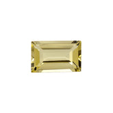YELLOW BERYL CUT BAGUETTE (LITE) 8.00X5.00 MM 1.07 Cts.