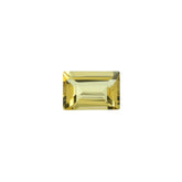 YELLOW BERYL CUT BAGUETTE (DARK)(SI) 6.50X4.50 MM 0.60 Cts.