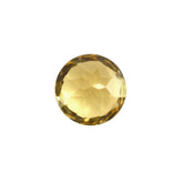 YELLOW AQUAMARINE CUT ROUND 6MM 0.73 Cts.