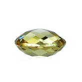 YELLOW AQUAMARINE CHECKER CUT BRIOLETTE CUSHION (AA/CLEAN) 9.00X9.00 MM 2.65 Cts.