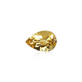 YELLOW BERYL CUT PEAR (SUPER) 12.50X8.50 MM 3.48 Cts.