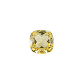 YELLOW BERYL CUT CUSHION (DARK) 5.00X5.00 MM 0.53 Cts.