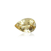 YELLOW BERYL CUT PEAR (DARK) 12.50X8.50 MM 3.35 Cts.