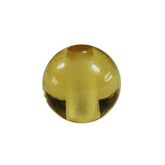 YELLOW AQUAMARINE PLAIN ROUND BALLS (FULL DRILL 1.50MM) 6MM 1.53 Cts.