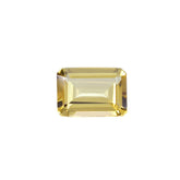 YELLOW BERYL CUT OCTAGON (DARK) 7.00X5.00 MM 0.87 Cts.
