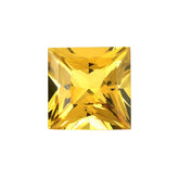YELLOW BERYL PRINCESS CUT SQUARE (SUPER) 9.00X9.00 MM 3.05 Cts.
