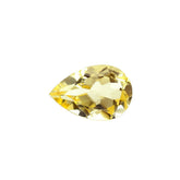YELLOW BERYL CUT PEAR (MEDIUM/SI) 9.00X6.00 MM 1.03 Cts.