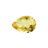 YELLOW BERYL CUT PEAR (DARK) 10.00X7.00 MM 1.80 Cts.