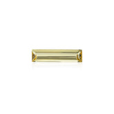 YELLOW BERYL CUT BAGUETTE (DARK) 16.00X4.00 MM 1.60 Cts.