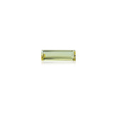 YELLOW BERYL CUT BAGUETTE (DARK) 13.00X4.00 MM 1.15 Cts.